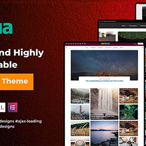 Aurora - WordPress Blog Theme with Switchable Layouts