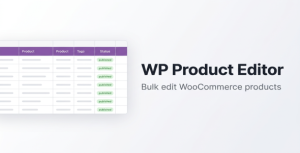 WP Product Editor