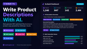 ScribeAI – Product Description Writer