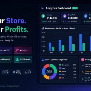 StoreAnalytics Pro - Store Analytics Dashboard