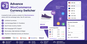 Advance Woocommerce Currency Switcher