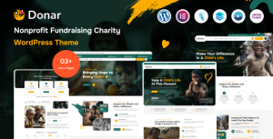 Donar Nonprofit Donation Charity WordPress Theme