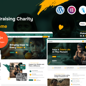 Donar Nonprofit Donation Charity WordPress Theme