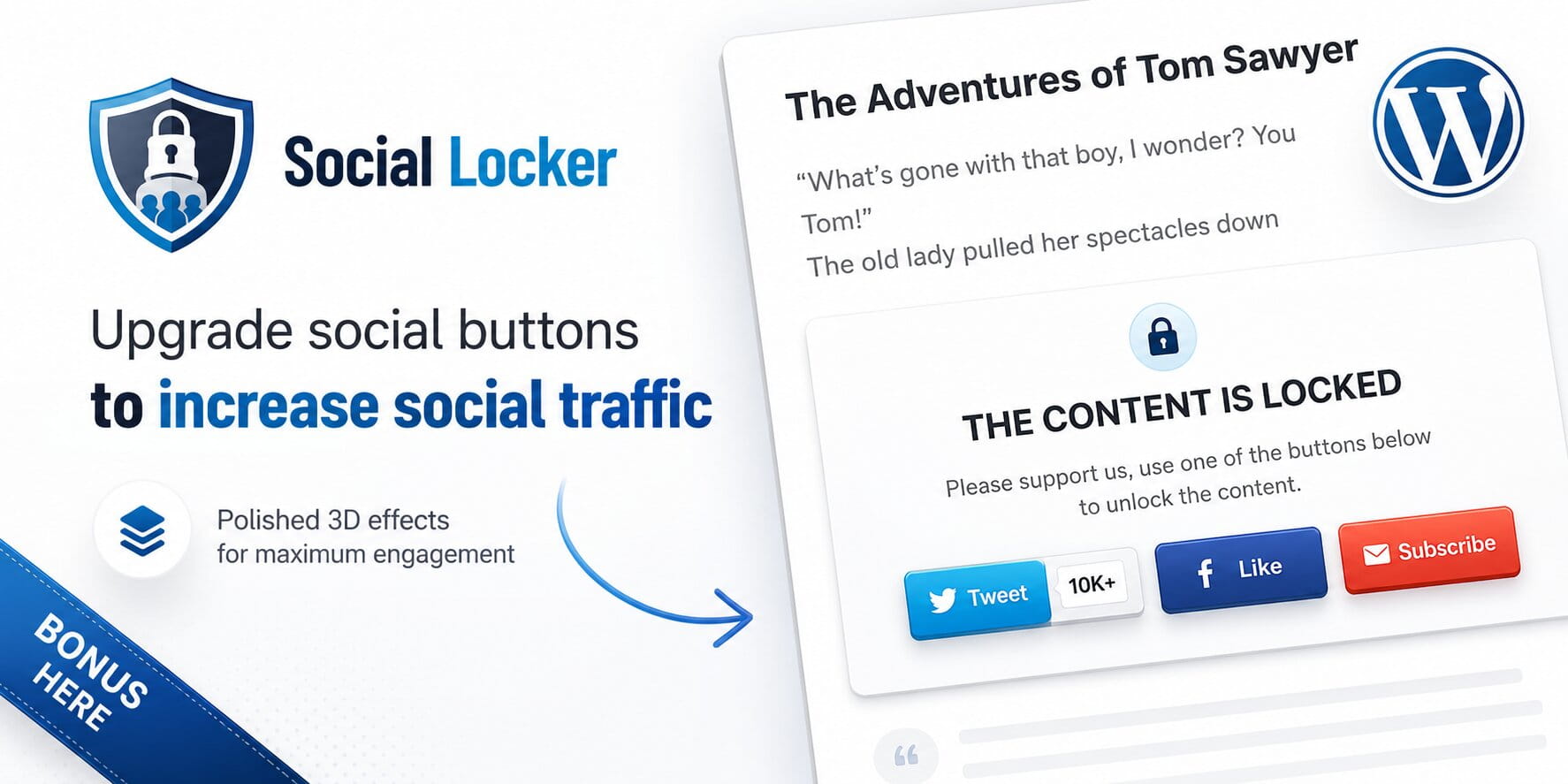 Social Locker for WordPress