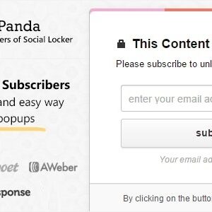 Opt-In Panda for WordPress