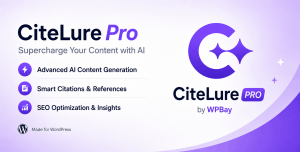 CiteLure Pro – AI Citation Engine for WordPress