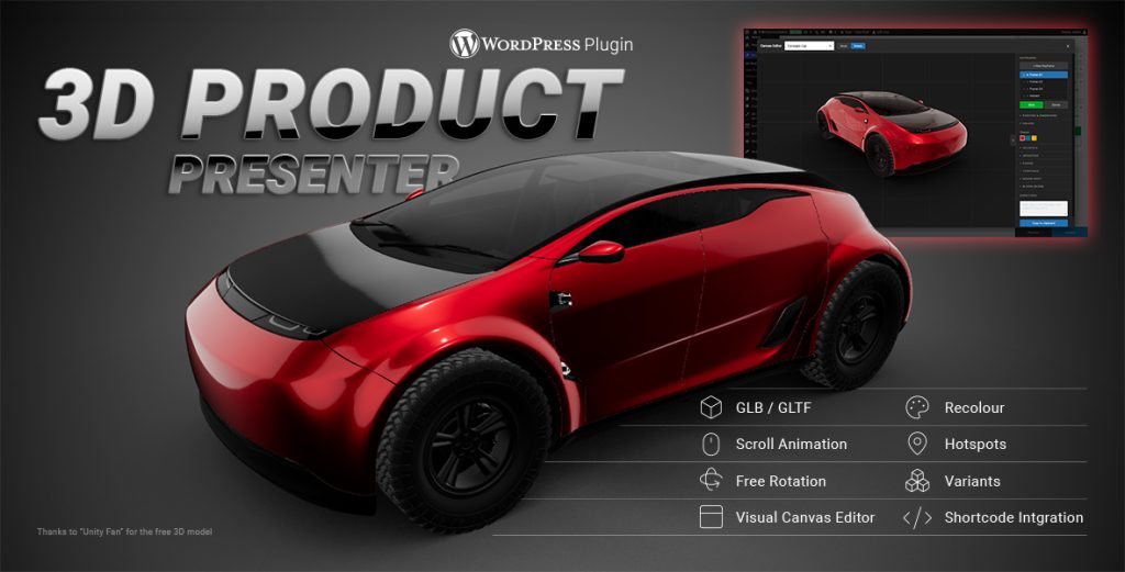 3D Product Presenter