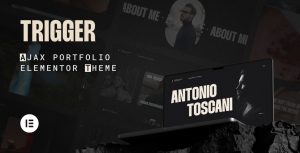 Trigger – Creative Portfolio & Photography WordPress Theme