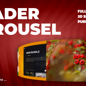 Shader Carousel WordPress and WooCommerce Plugin