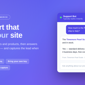 AI Customer Support Chatbot & Lead Automator