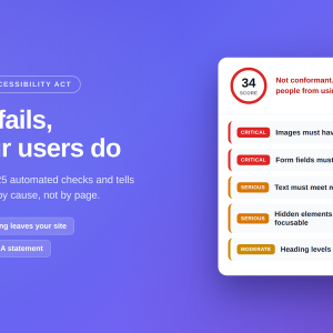 Accessibility Audit - WCAG & EAA Compliance Checker
