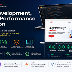 Website Development, Security and Optimization