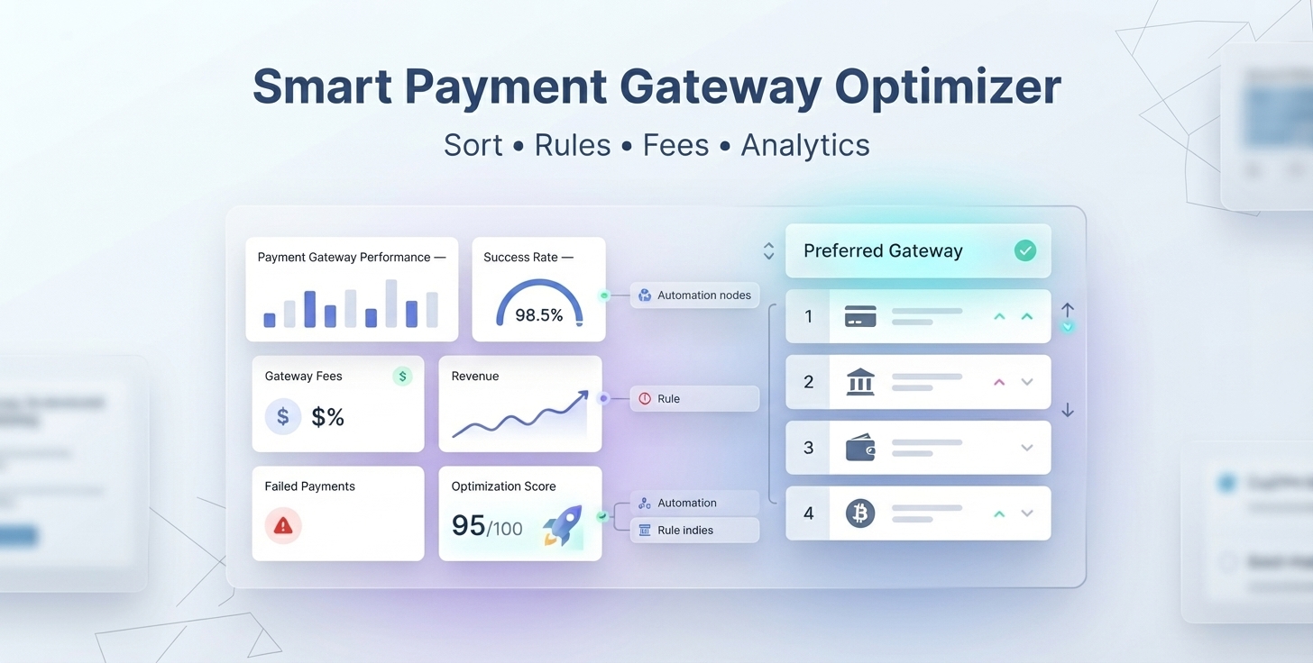 WooCommerce Smart Payment Gateway Optimizer