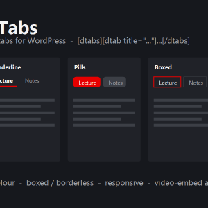 Dynamic Tabs