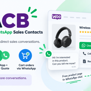 WACB – WooCommerce WhatsApp Sales Contacts