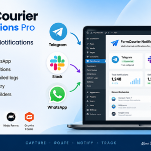 FormCourier Notifications Pro – Telegram, Slack & WhatsApp Notifications