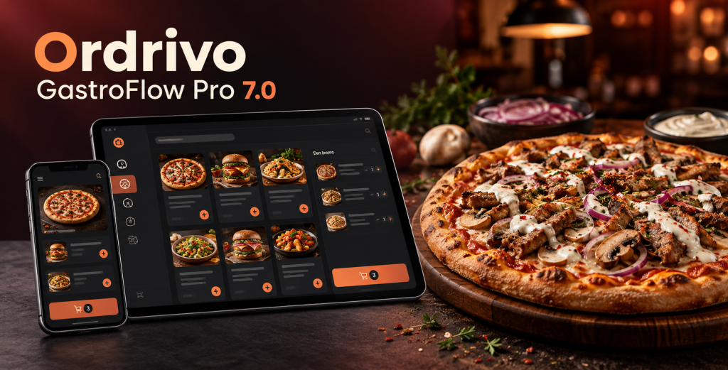 Ordrivo Gastro Pro, Restaurant Online Ordering System