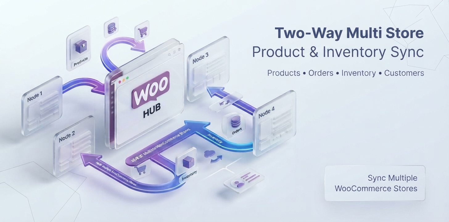 WooCommerce Two-Way Multi Store Product & Inventory Sync