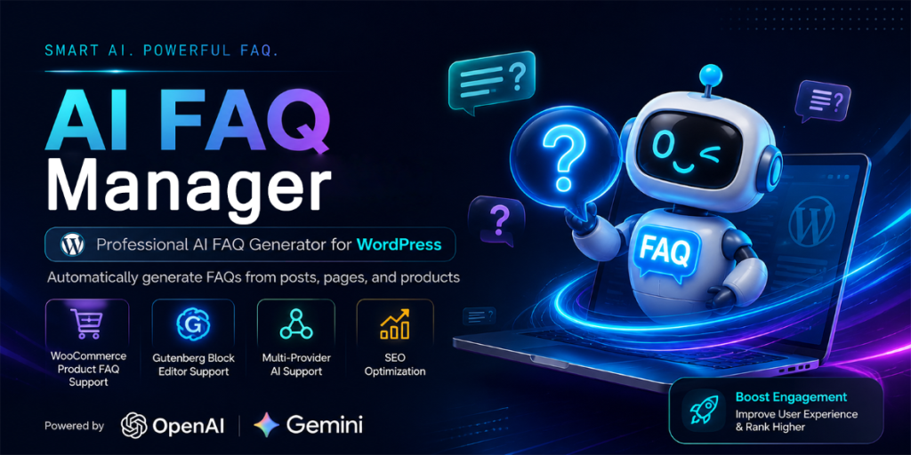 AI FAQ Manager – AI-Powered WordPress FAQ Plugin