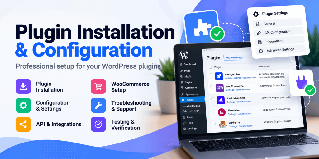 WP Plugin Installation & Configuration Service
