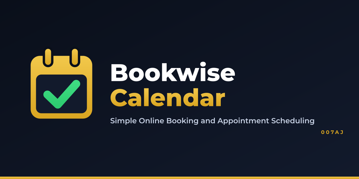 BookWise Calendar and Booking System