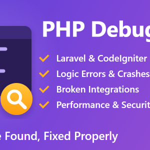 PHP Debugging & Code Fixes - Laravel, CodeIgniter & Custom PHP
