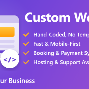 Custom-Coded Business Website - Hand-Built, No Templates