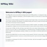 Featured Page: WPBay Marketplace Wiki