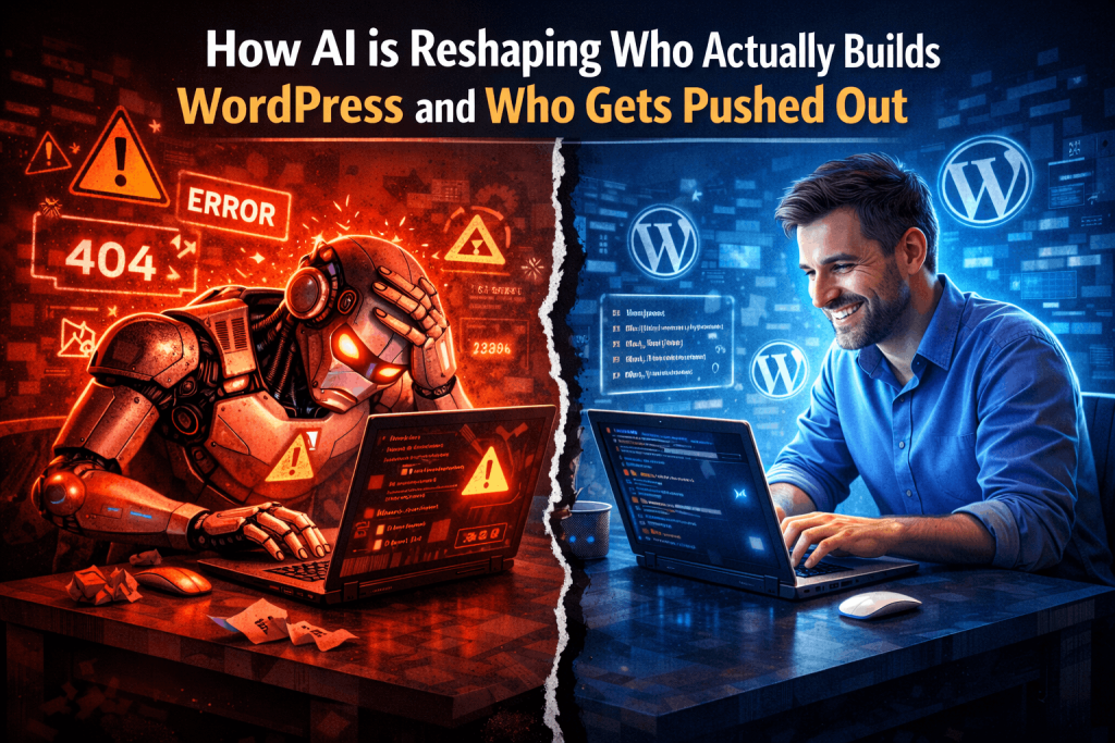 How AI is reshaping who actually builds WordPress and who gets pushed out