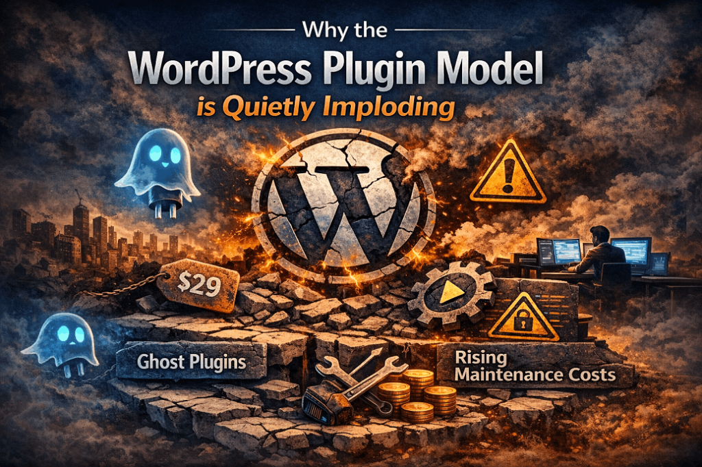 Why the WordPress Plugin Model is Quietly Imploding…