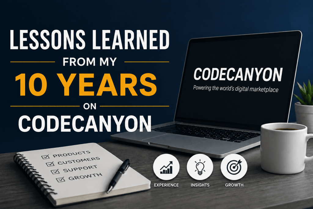 Lessons Learned From My 10 Years on CodeCanyon