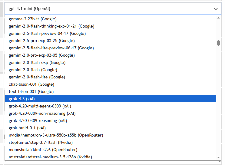 aimogen AI model list