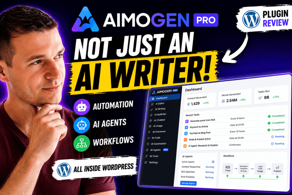 Aimogen Pro WordPress Plugin: Your Complete AI Content Solution