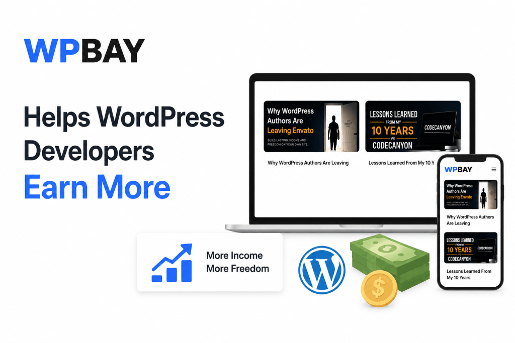 How WPBay Helps WordPress Developers Earn More