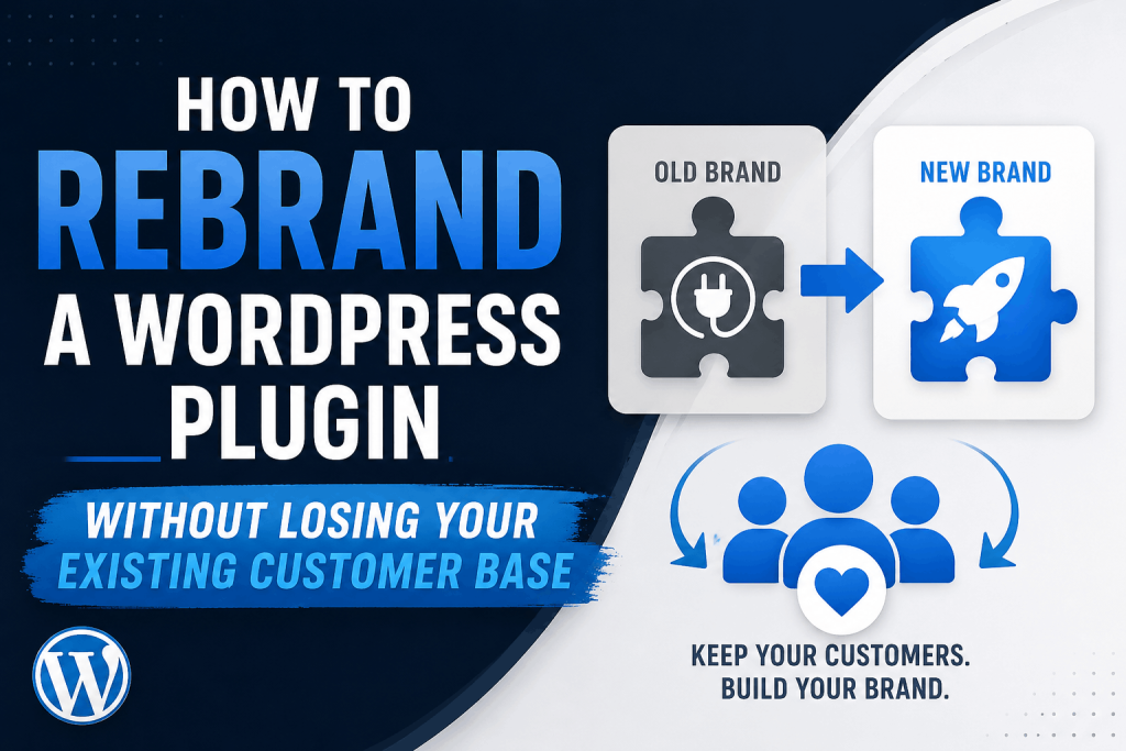 How to Rebrand a WordPress Plugin Without Losing Your Existing Customer Base