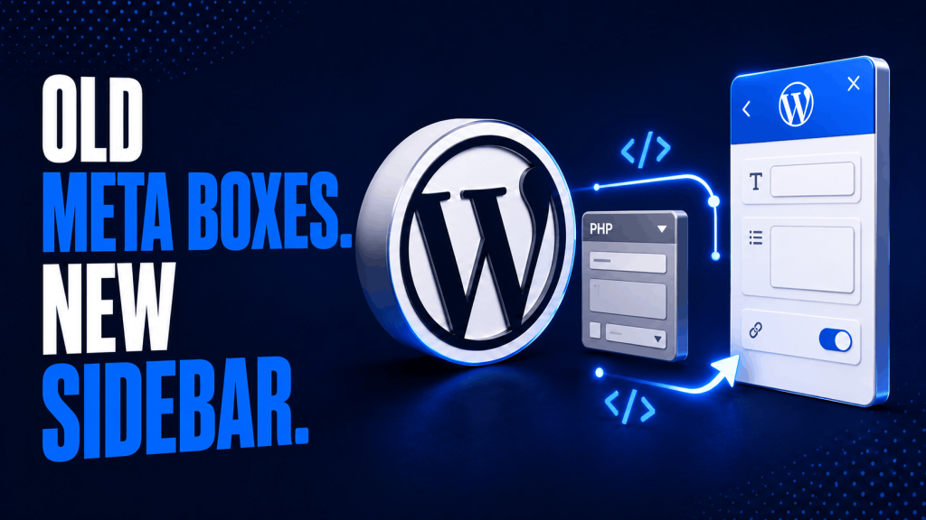 How to Modernize Classic PHP Meta Boxes for the WordPress 7.x Sidebar