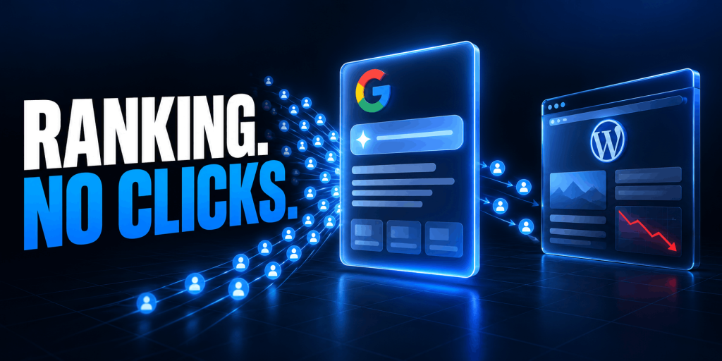 Google AI Search Traffic Loss: A WordPress Action Plan
