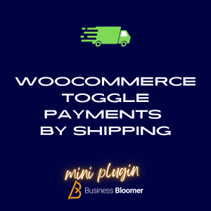 WooCommerce Toggle Payments By Shipping Mini-Plugin