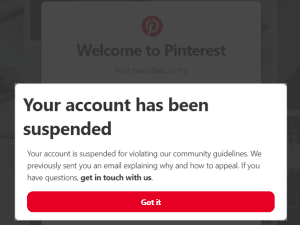 Pinterest Account Unlocker
