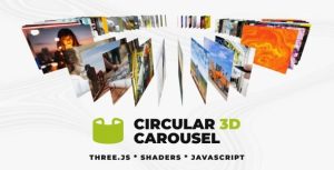 Circular 3D Carousel WordPress And WooCommerce Plugin