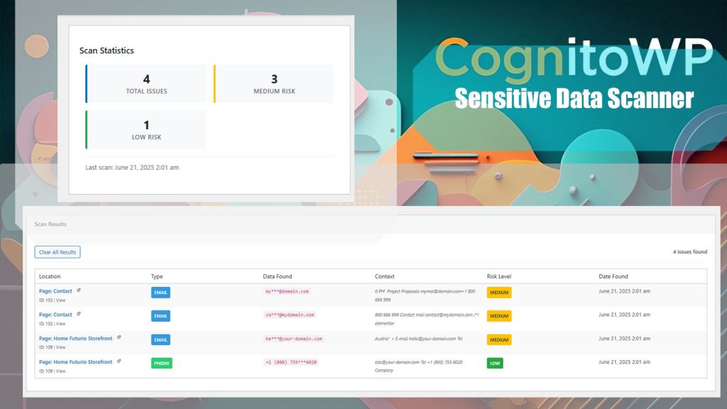 Sensitive Data Scanner