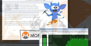 CoinImp Virtual Crypto Farm Plugin for WordPress