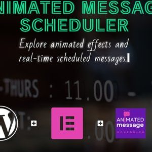 Animated Message Scheduler