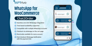 WPTrivo Chat2Order — WhatsApp for WooCommerce
