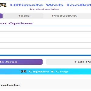 Ultimate Web Toolkit - desheelabs