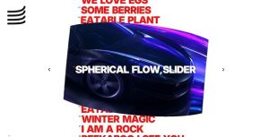 Spherical Flow Slider WordPress & WooCommerce Plugin
